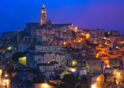 Civita Matera notte