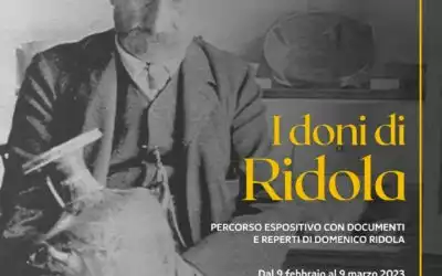 Apertura del percorso espositivo “I doni di Ridola” per l’anniversario dell’istituzione del museo “Domenico Ridola”